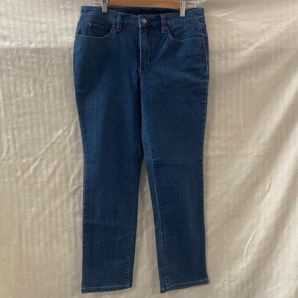 Charter Club Denim - Charter Club Blue Denim Lexington Straight Jeans  NWOT Petite / short